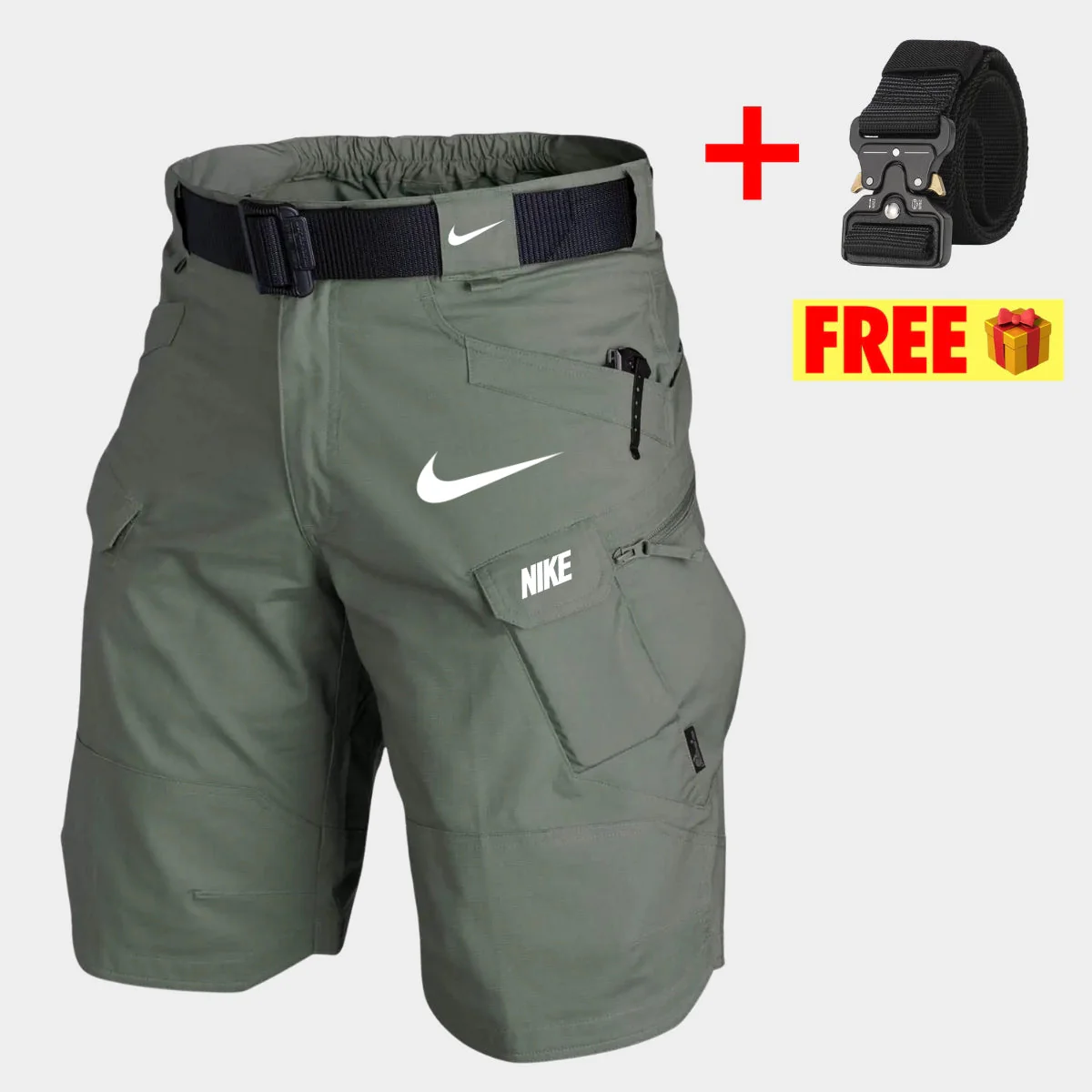 Tactical Cargo Shorts + Free Belt — CLEARANCE PRICE - Image 3