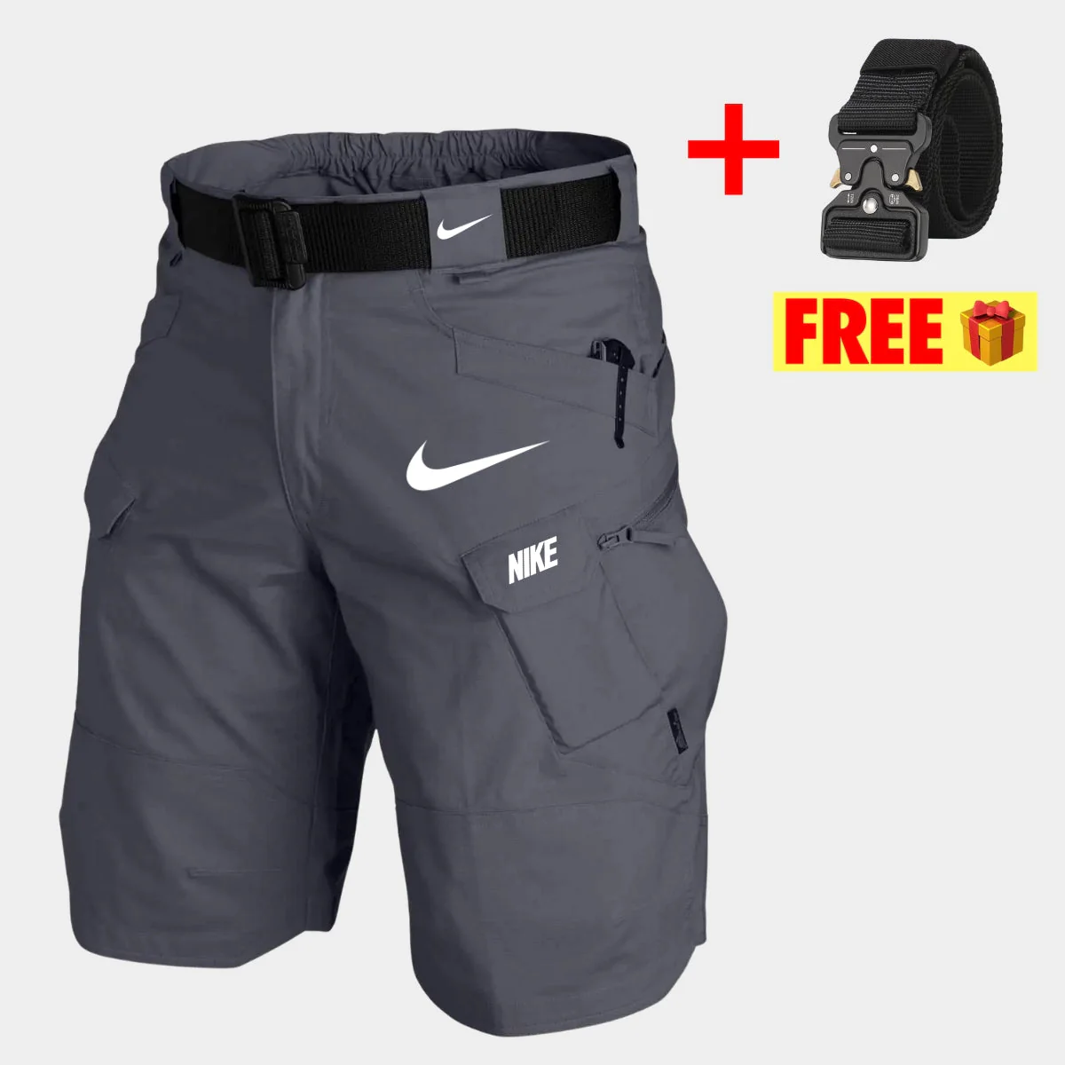 Tactical Cargo Shorts + Free Belt — CLEARANCE PRICE - Image 4