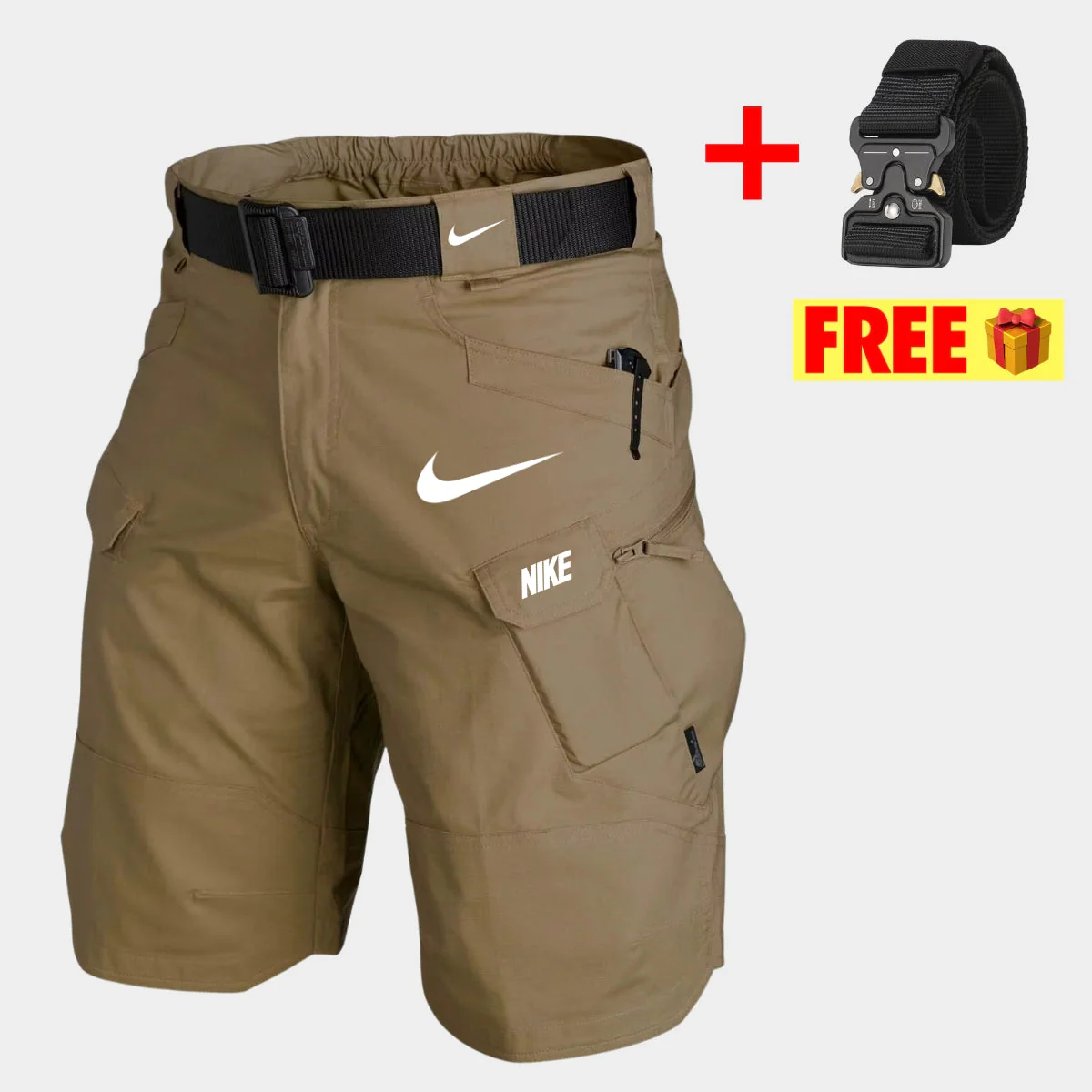 Tactical Cargo Shorts + Free Belt — CLEARANCE PRICE - Image 5