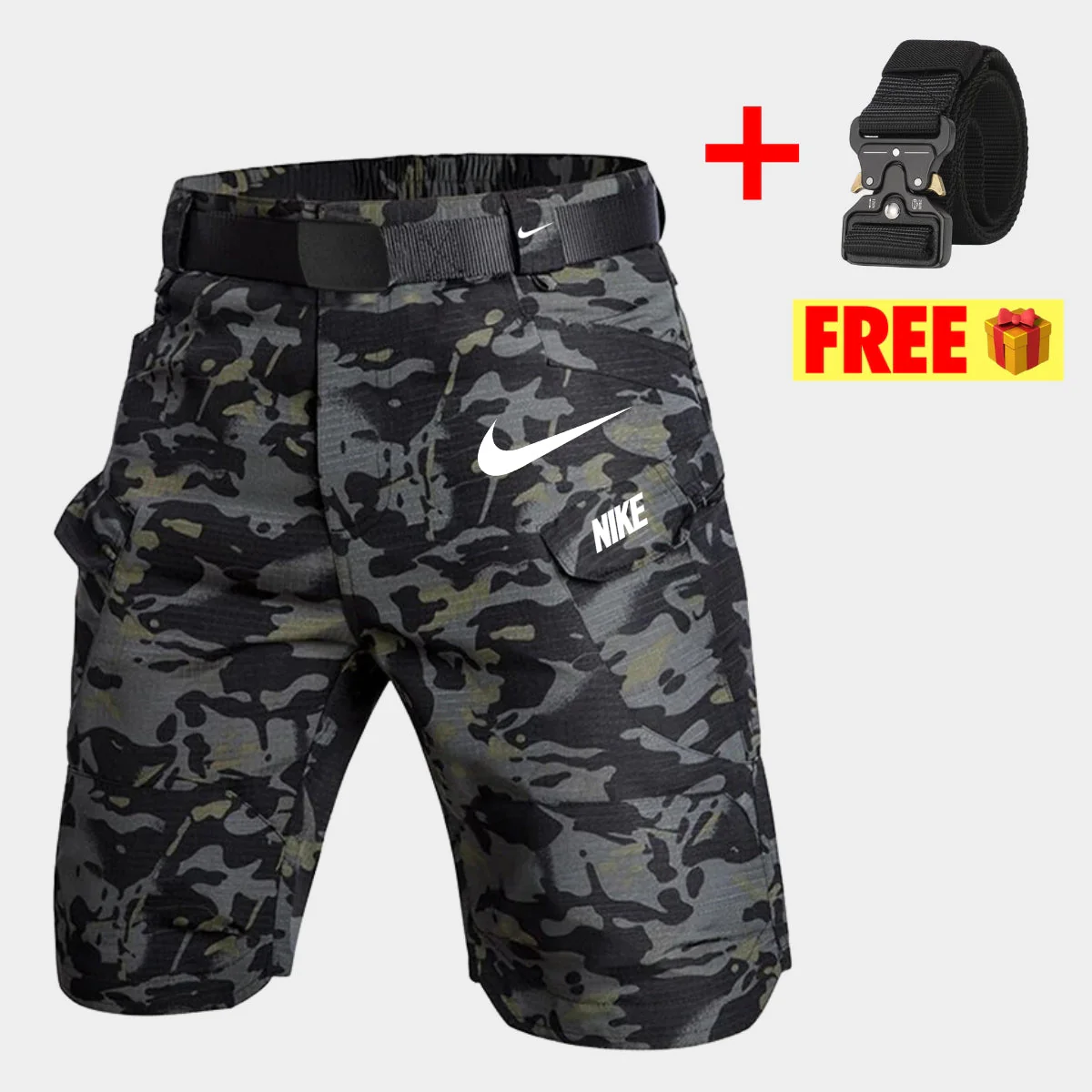 Tactical Cargo Shorts + Free Belt — CLEARANCE PRICE - Image 6