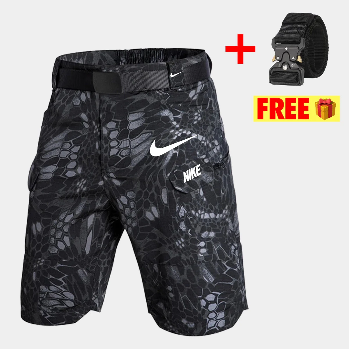 Tactical Cargo Shorts + Free Belt — CLEARANCE PRICE - Image 7
