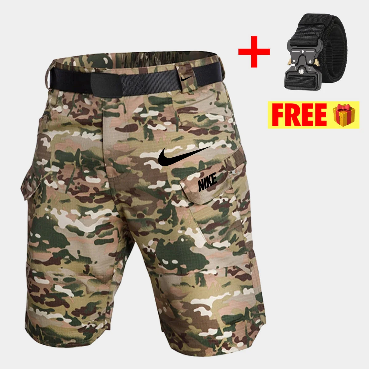 Tactical Cargo Shorts + Free Belt — CLEARANCE PRICE - Image 8