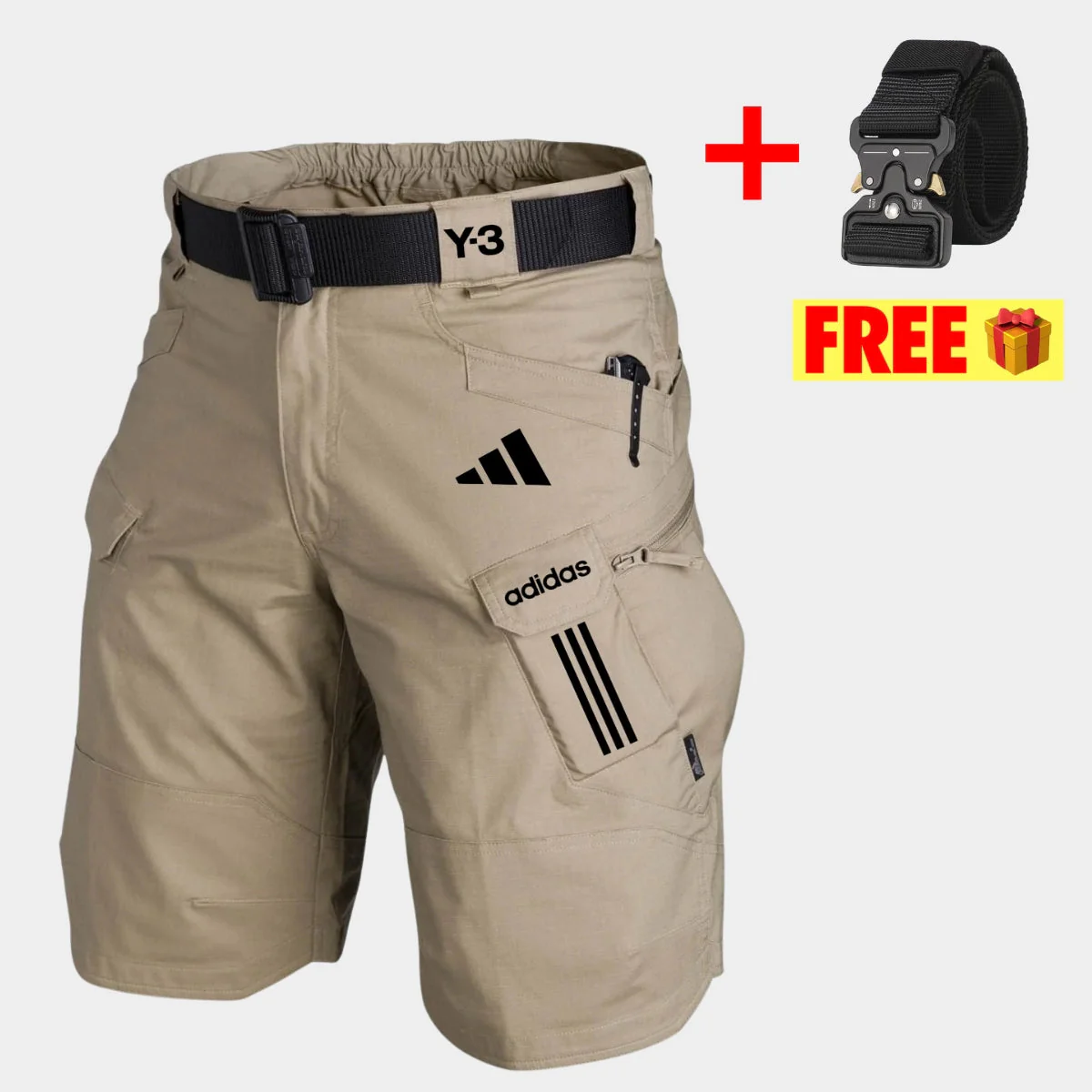 Tactical Cargo Shorts + Free Belt — CLEARANCE PRICE - Image 2
