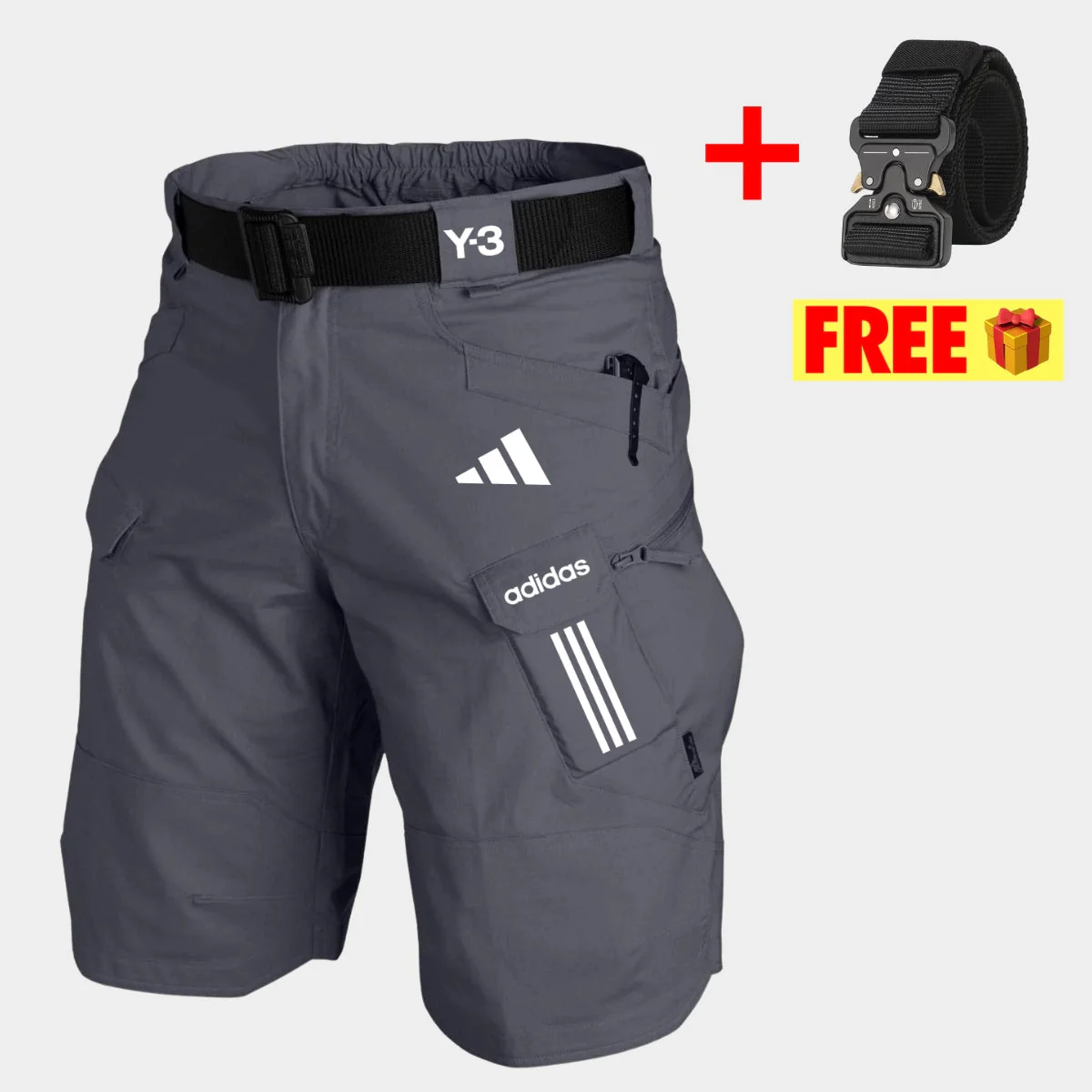 Tactical Cargo Shorts + Free Belt — CLEARANCE PRICE - Image 4