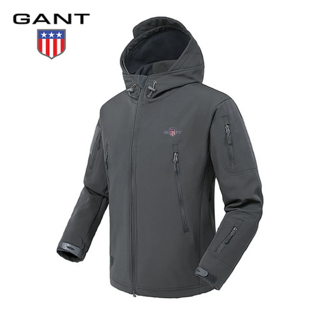 Tactical Softshell Hooded Jacket || Clearance Sale - Image 4