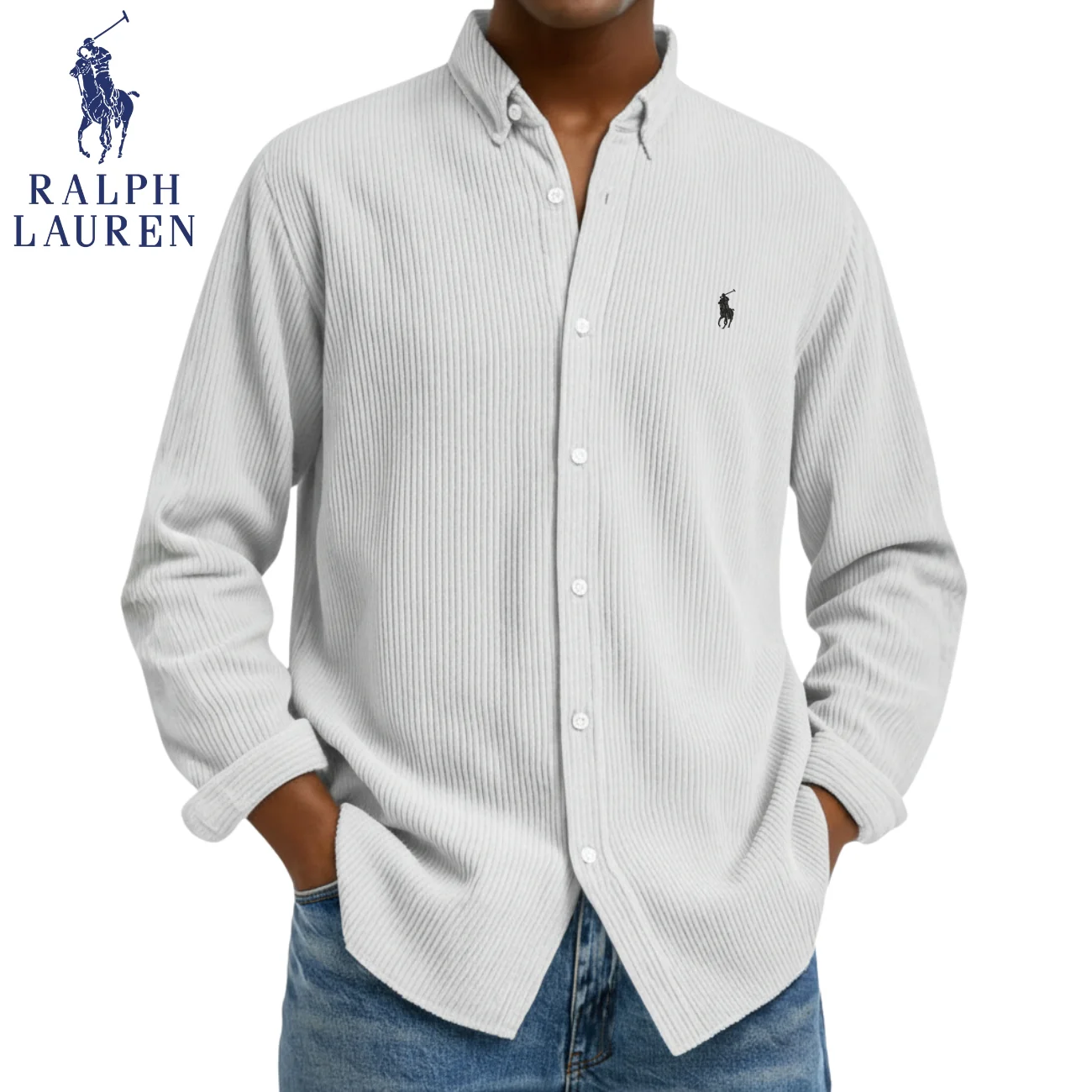 Textured Button-Down Shirt || CLEARANCE SALE - Image 4