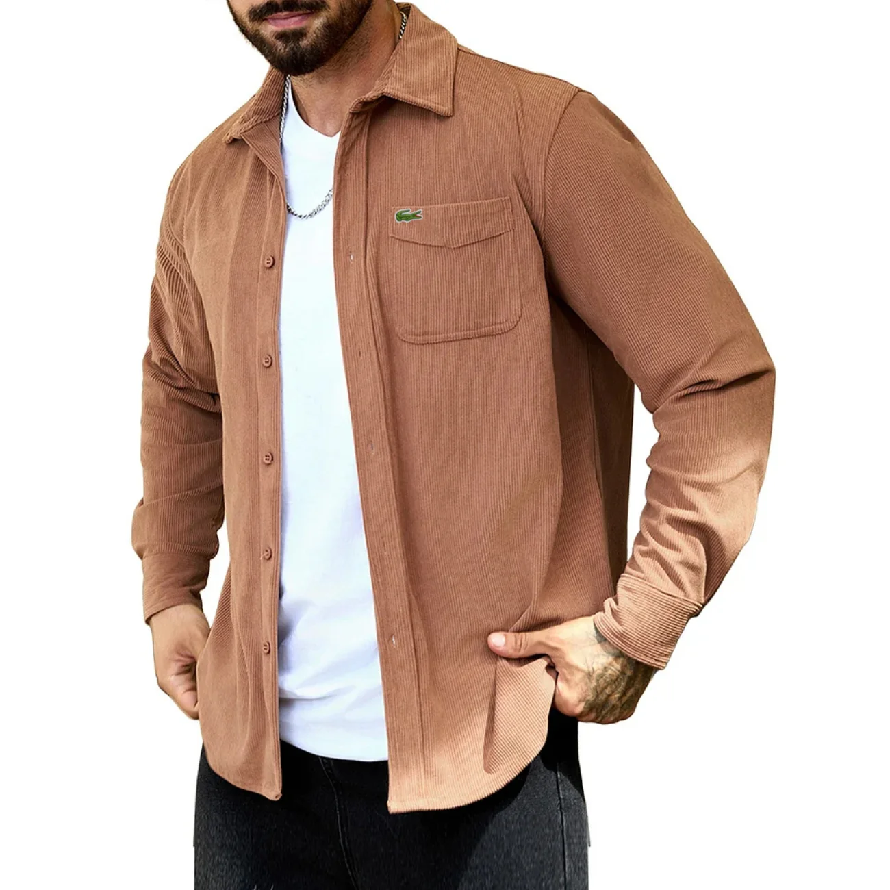 Textured Casual Shirt - CLEARANCE SALE - Image 6