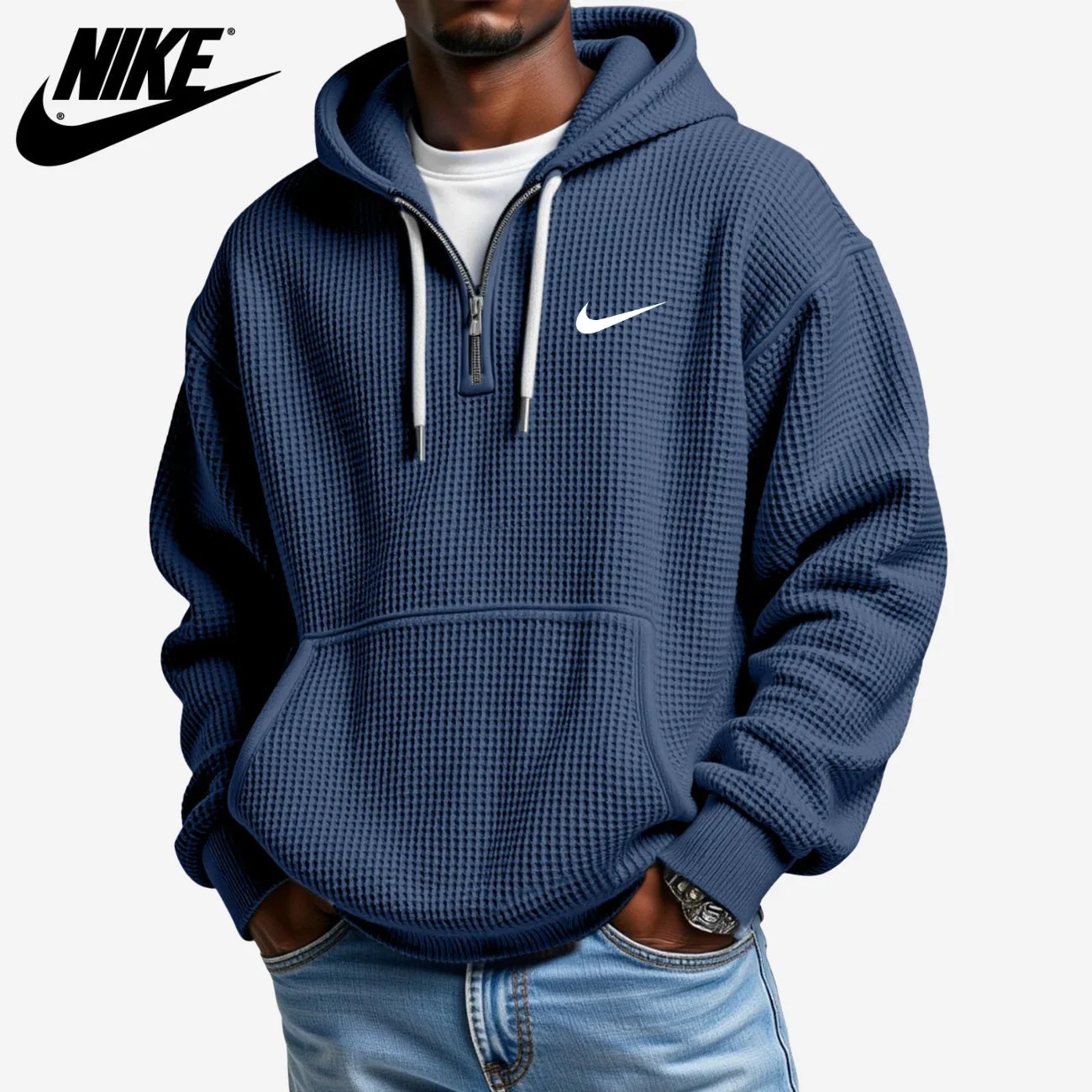 Textured Hoodie || CLEARANCE SALE - Image 2