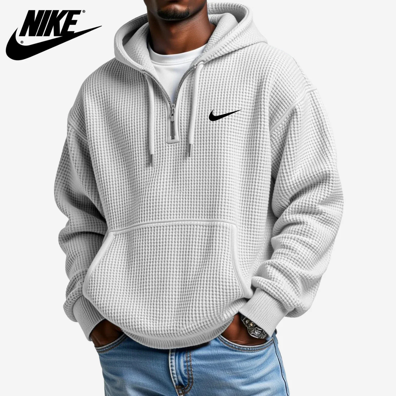 Textured Hoodie || CLEARANCE SALE - Image 4