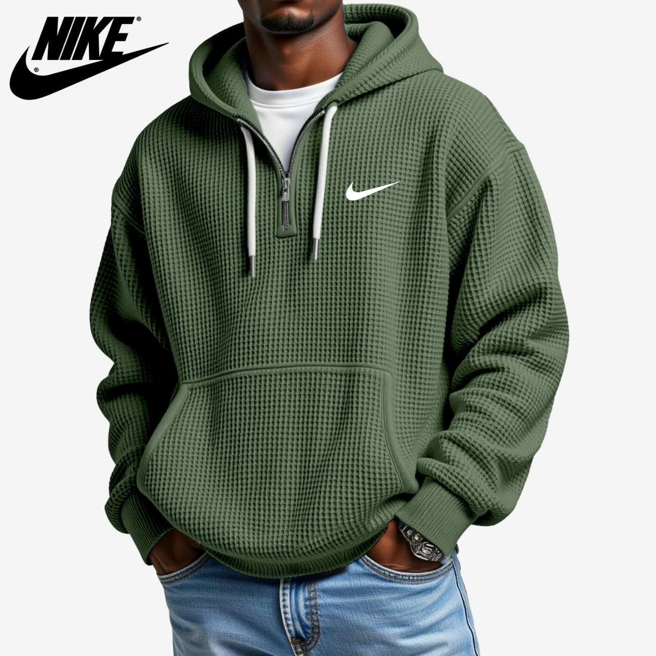 Textured Hoodie || CLEARANCE SALE - Image 5
