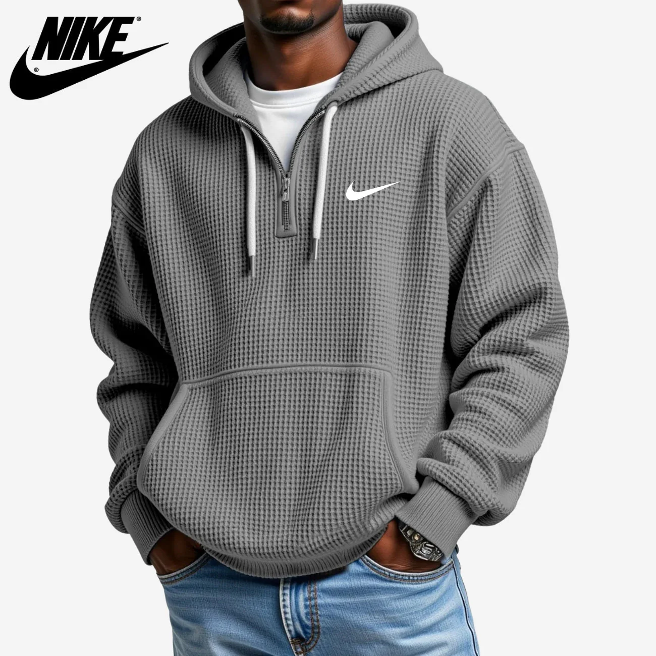 Textured Hoodie || CLEARANCE SALE - Image 6