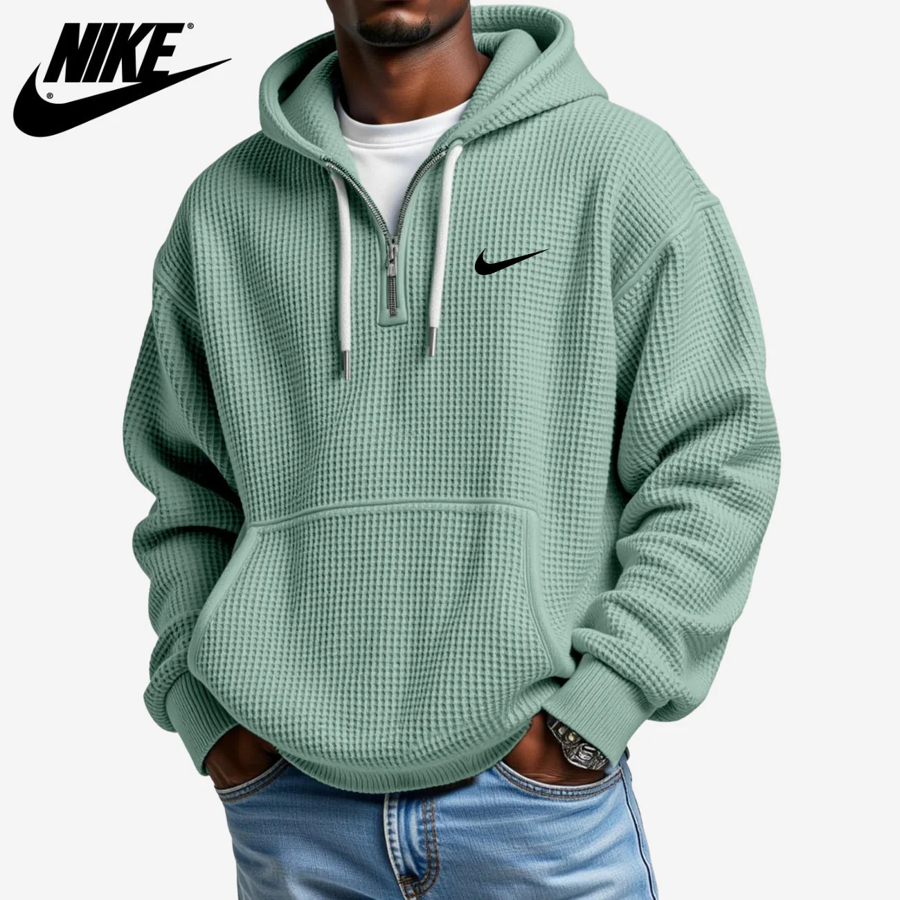 Textured Hoodie || CLEARANCE SALE - Image 7