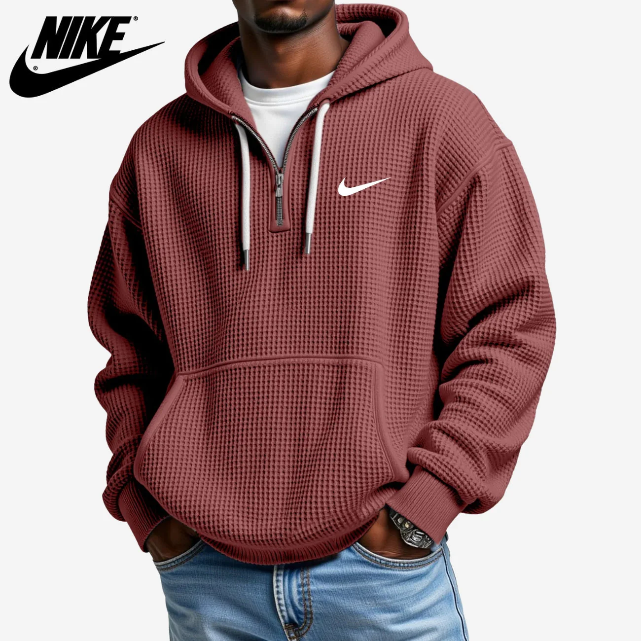Textured Hoodie || CLEARANCE SALE - Image 9