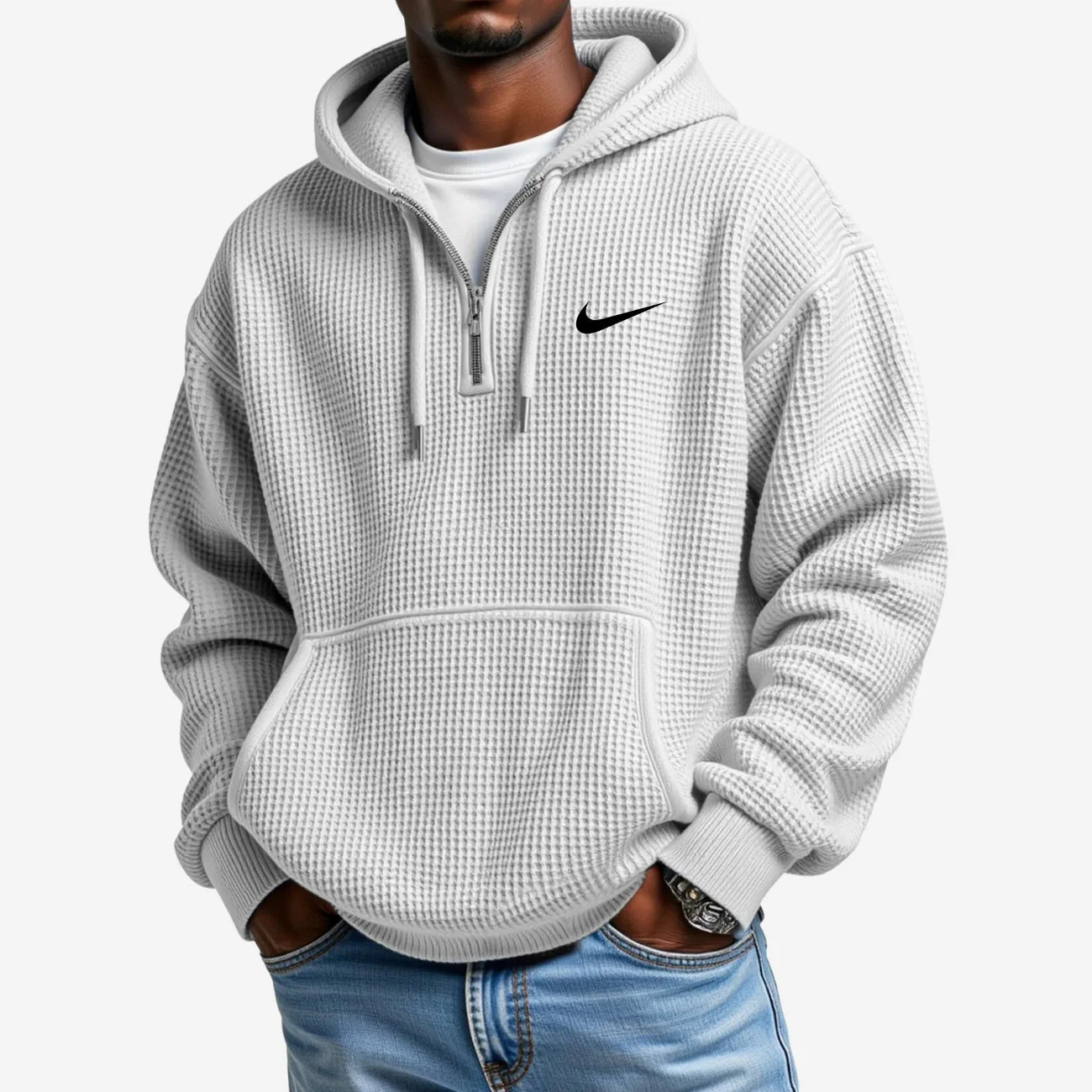 Textured Hoodie - CLEARANCE SALE - Image 4