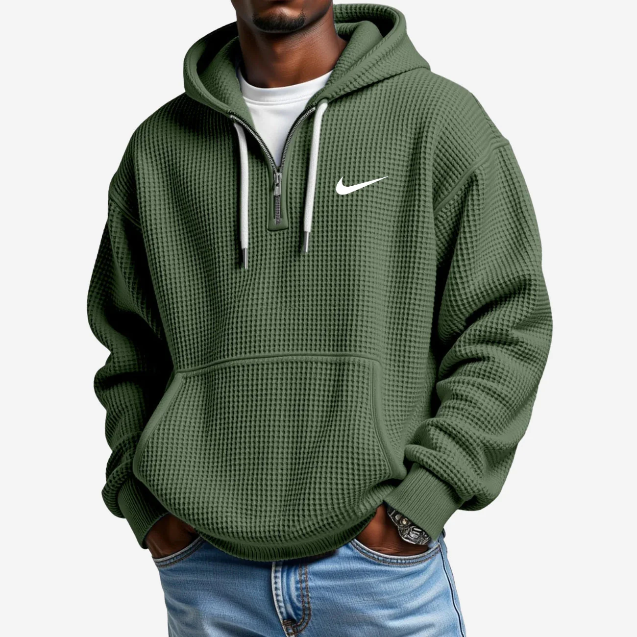 Textured Hoodie - CLEARANCE SALE - Image 5