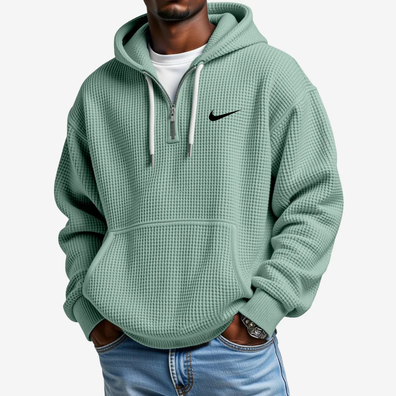 Textured Hoodie - CLEARANCE SALE - Image 7