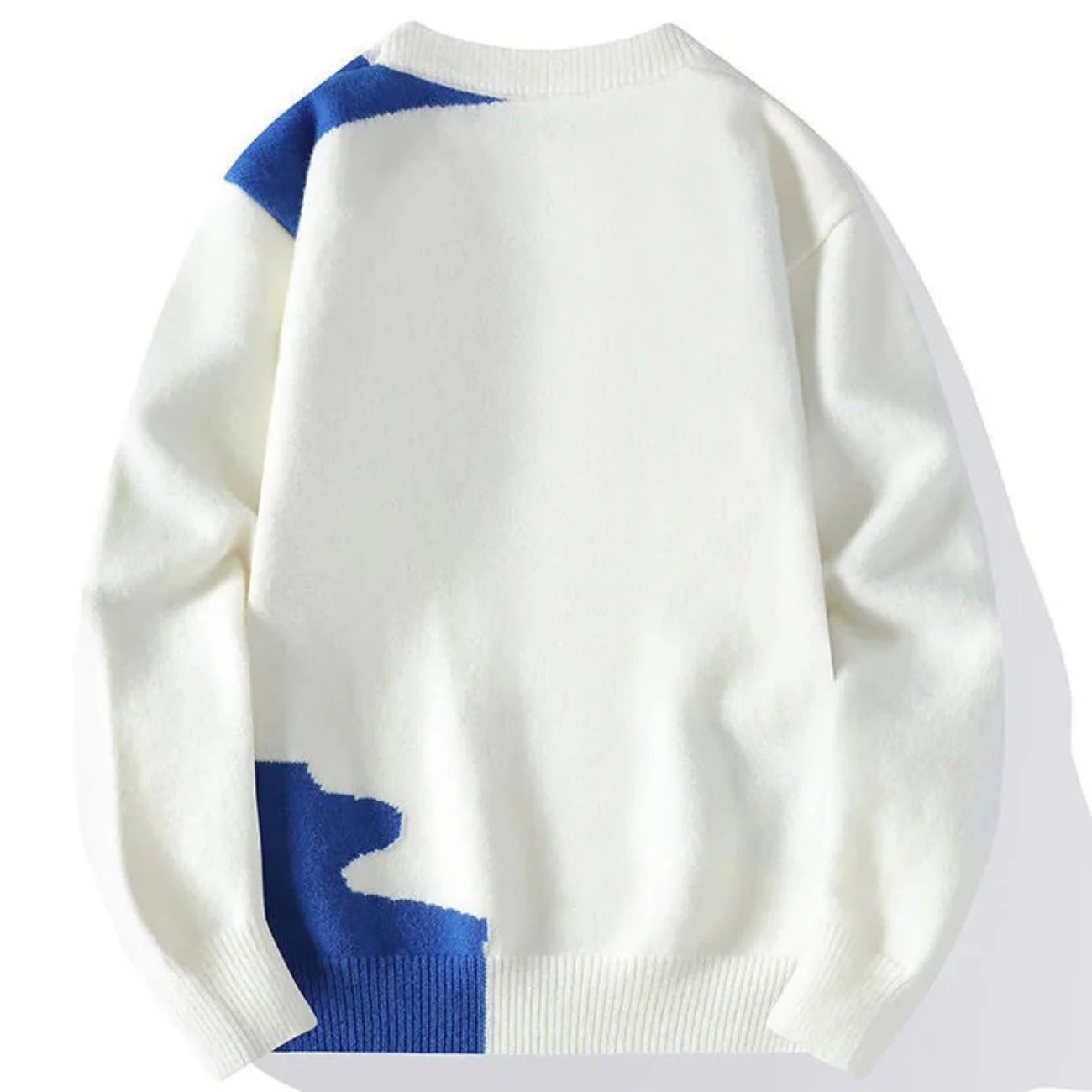 Textured Patchwork Sweater - CLEARANCE SALE - Image 4