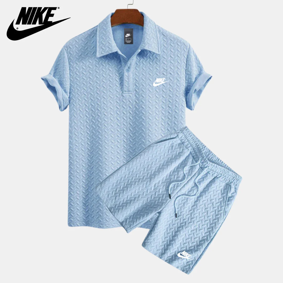 Textured | Polo and Shorts Set CLEARANCE SALE
