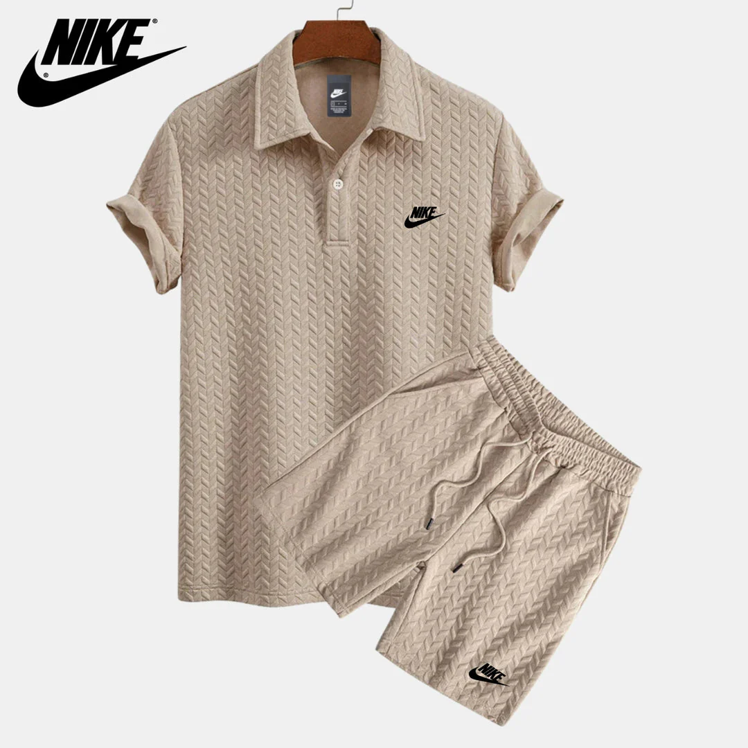 Textured | Polo and Shorts Set CLEARANCE SALE - Image 5