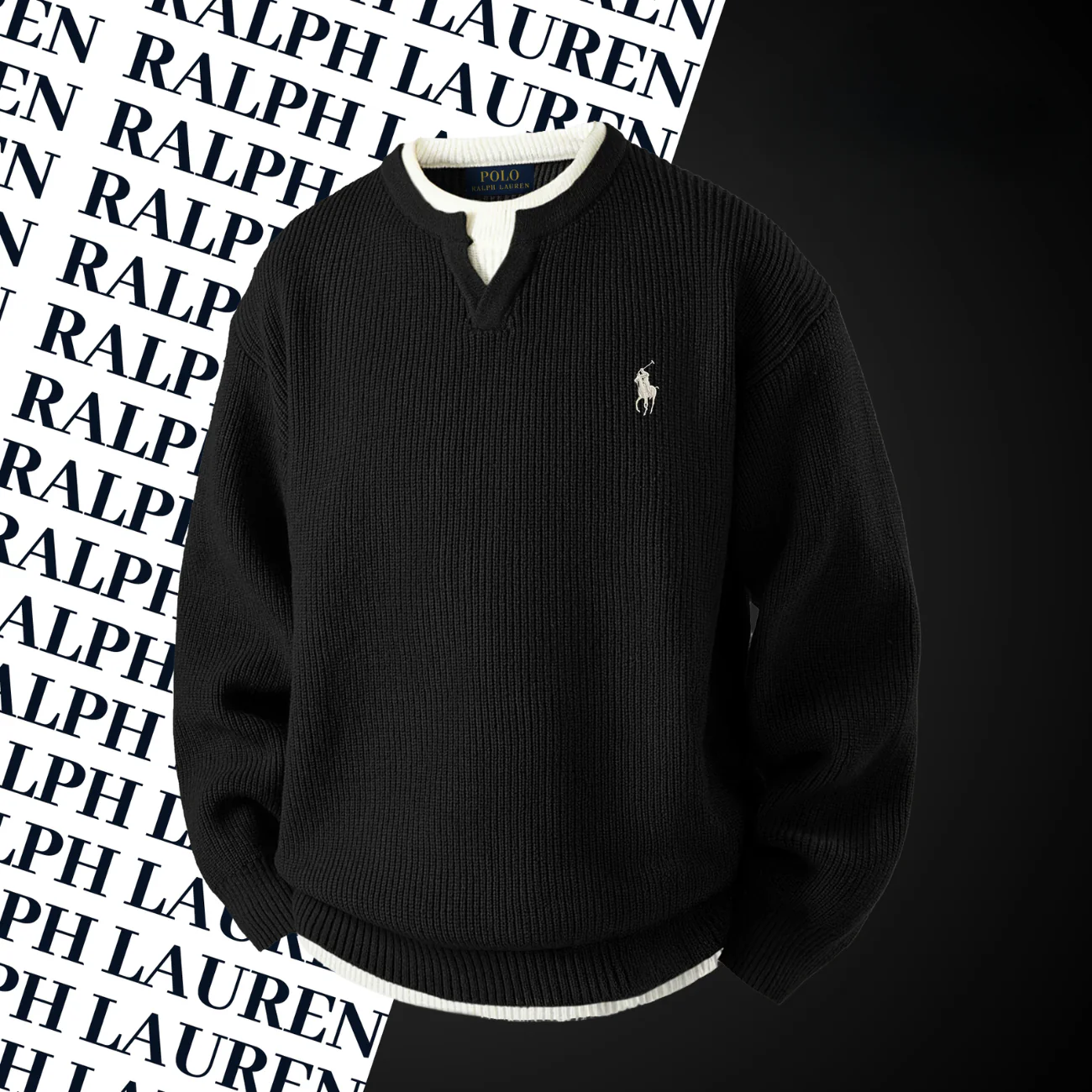 Textured Rib-Knit Sweater - Clearance Sale - Image 3
