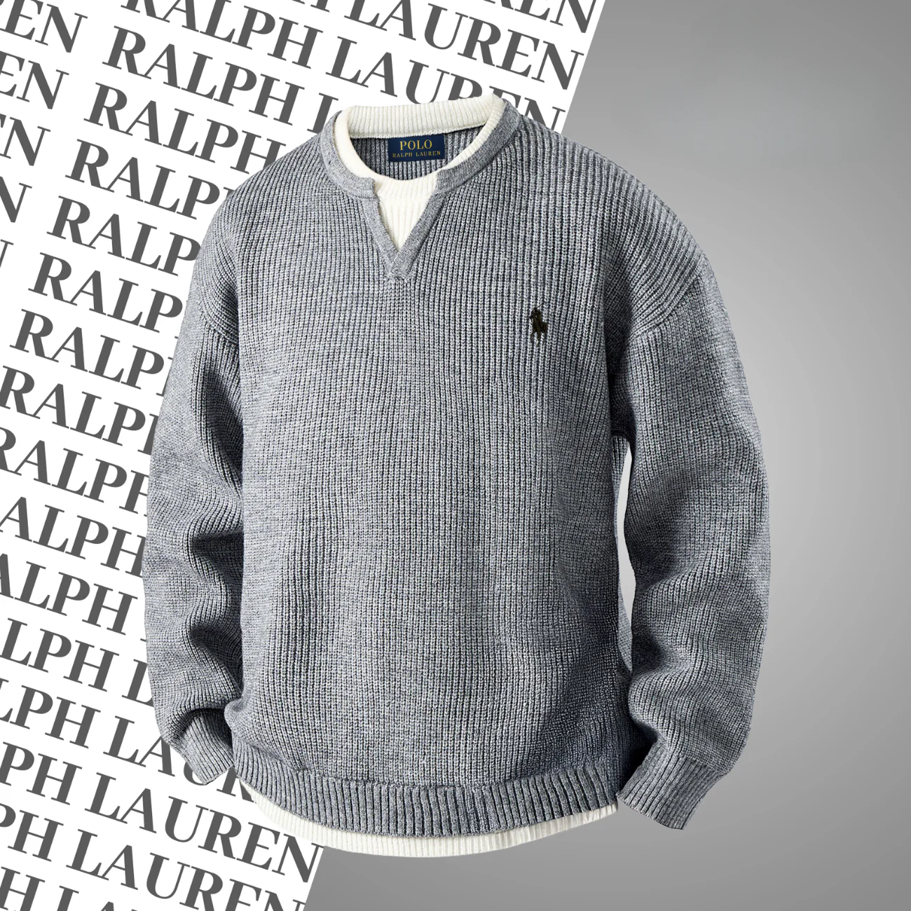Textured Rib-Knit Sweater - Clearance Sale - Image 4