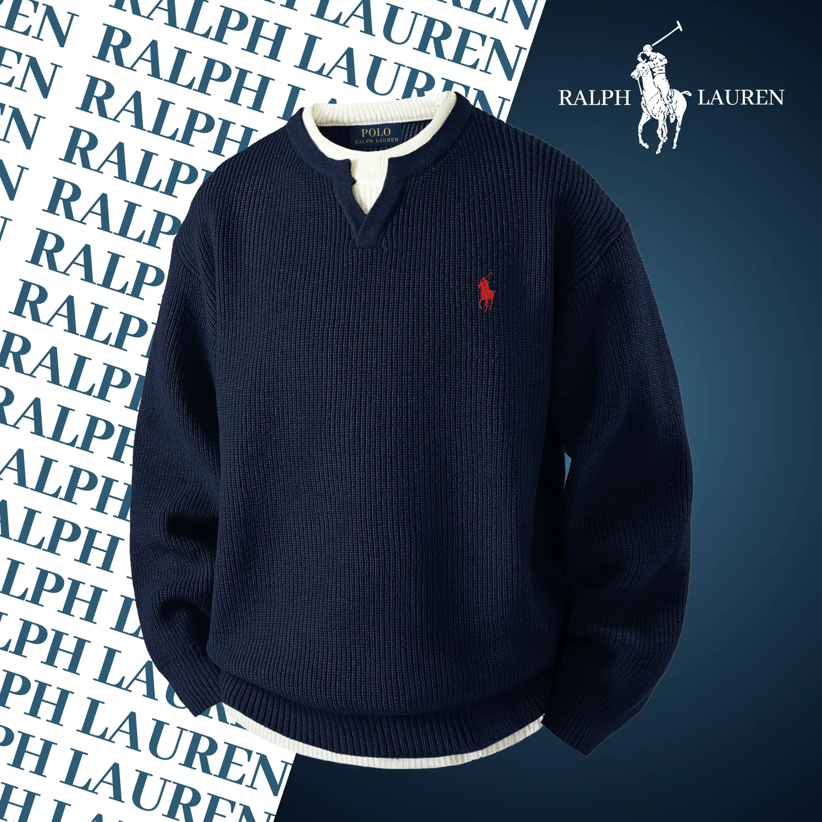 Textured Rib-Knit Sweater || Clearance Sale - Image 2