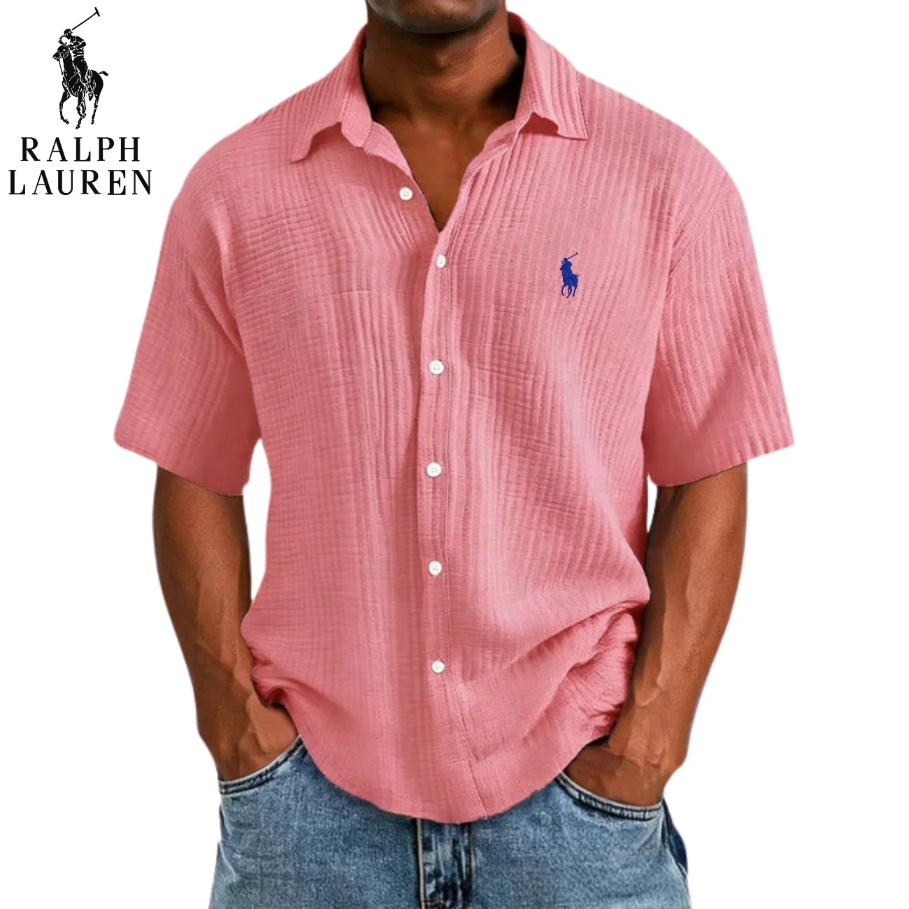 Textured Short Sleeve Shirt || CLEARANCE SALE - Image 8