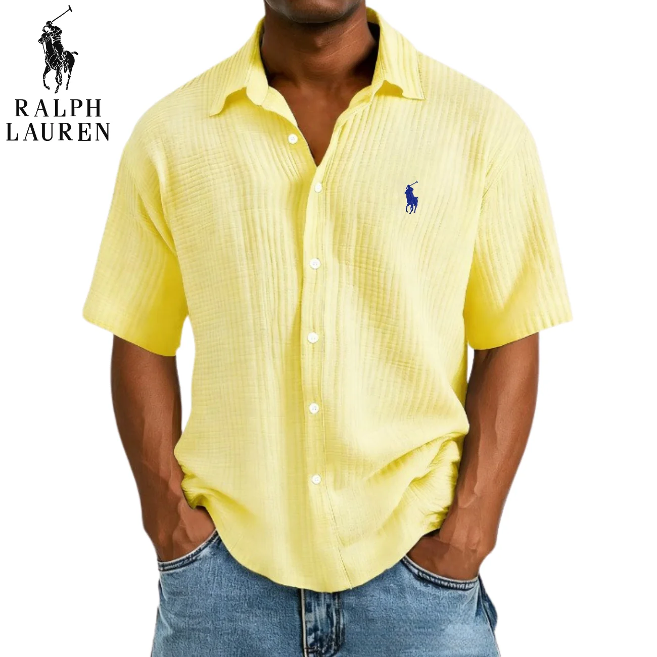Textured Short Sleeve Shirt || CLEARANCE SALE - Image 9