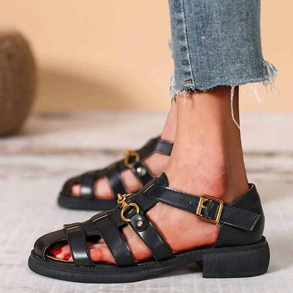 Theodora Caged Sandal - Image 3