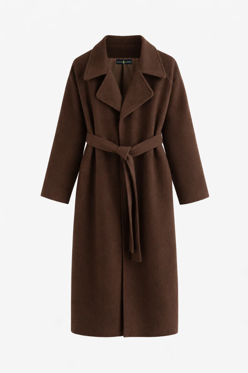 Timeless Belted Longline Coat - Clearance Sale - Image 3
