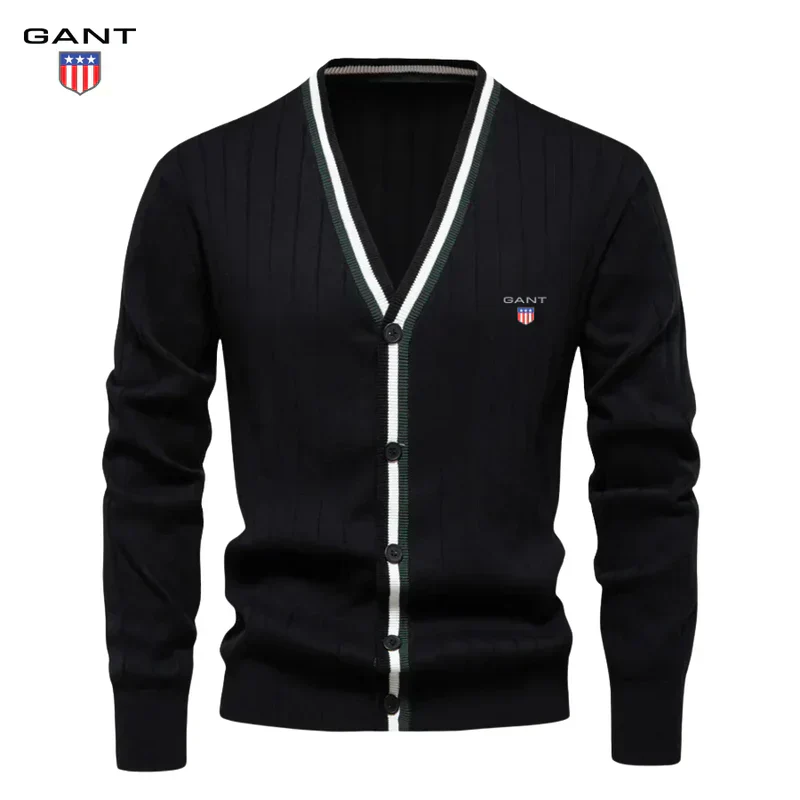 Timeless Ribbed V-Neck Cardigan || Clearance Sale