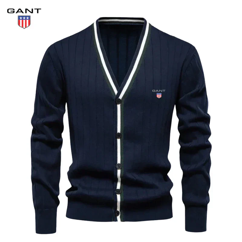 Timeless Ribbed V-Neck Cardigan || Clearance Sale - Image 3
