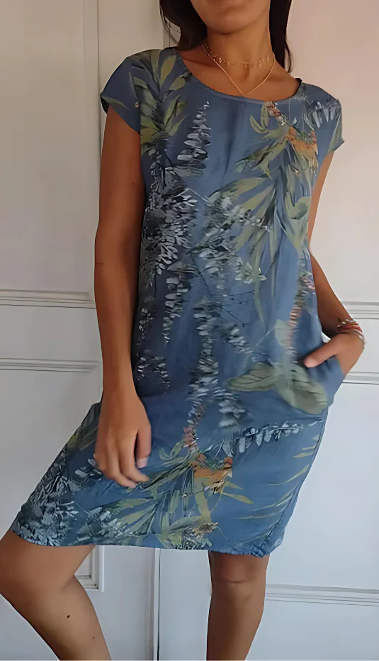 TISSIA | LOOSE PRINTED DRESS - Image 2