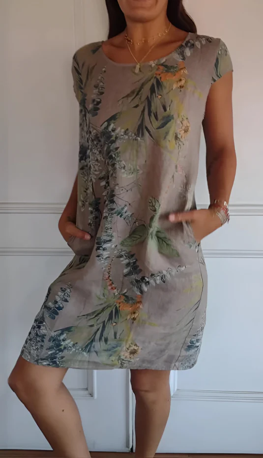 TISSIA | LOOSE PRINTED DRESS - Image 3