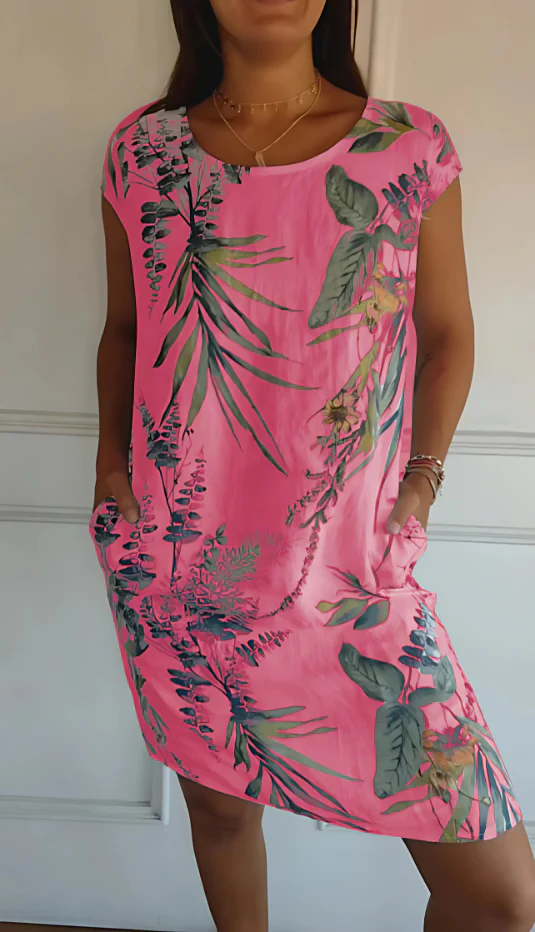 TISSIA | LOOSE PRINTED DRESS - Image 4