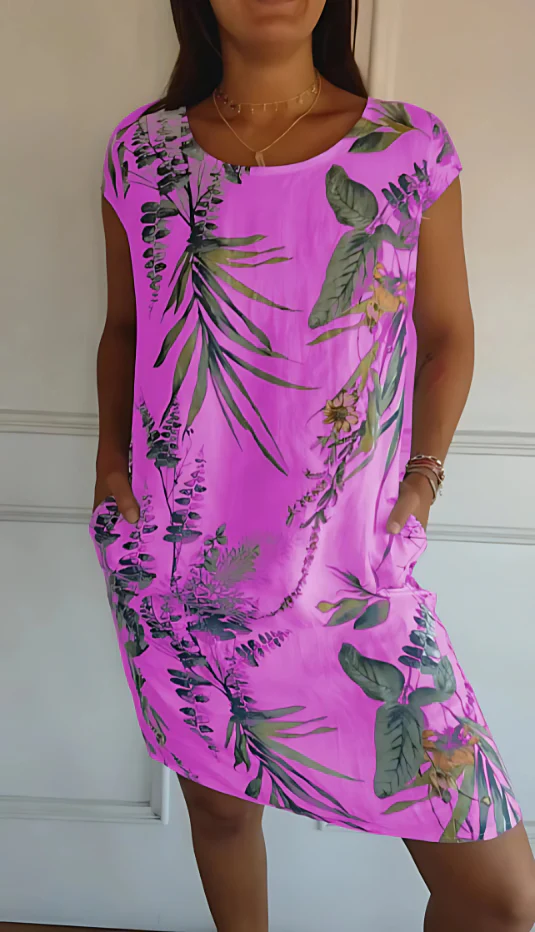 TISSIA | LOOSE PRINTED DRESS - Image 5