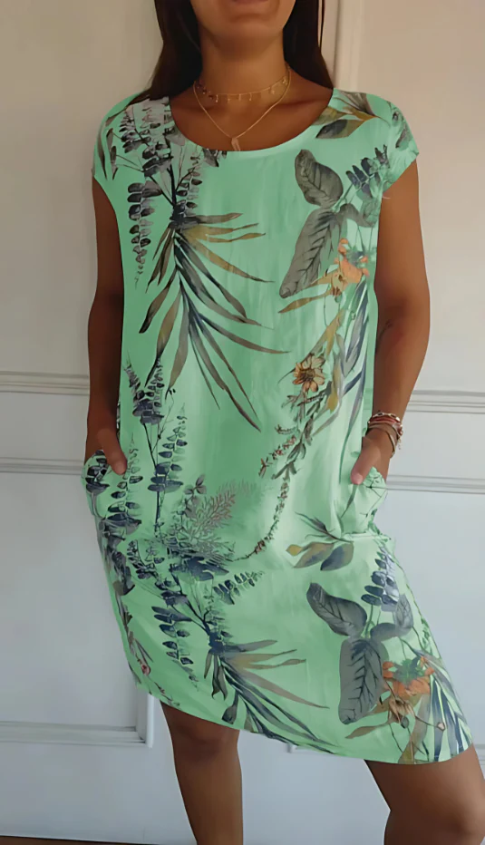TISSIA | LOOSE PRINTED DRESS - Image 6