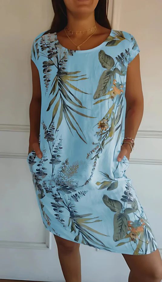 TISSIA | LOOSE PRINTED DRESS - Image 7
