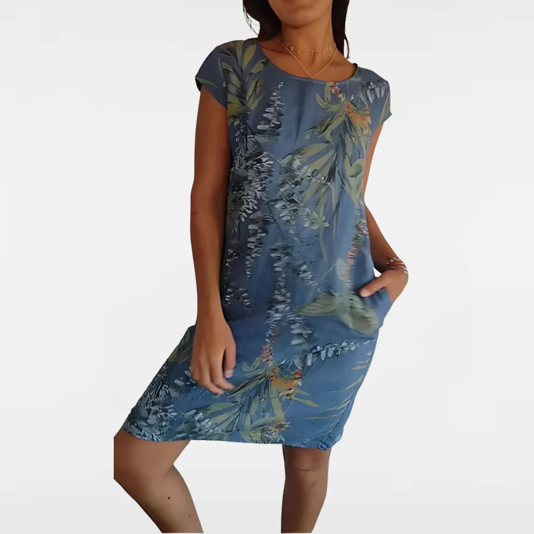 TISSIA | LOOSE PRINTED DRESS - Image 9