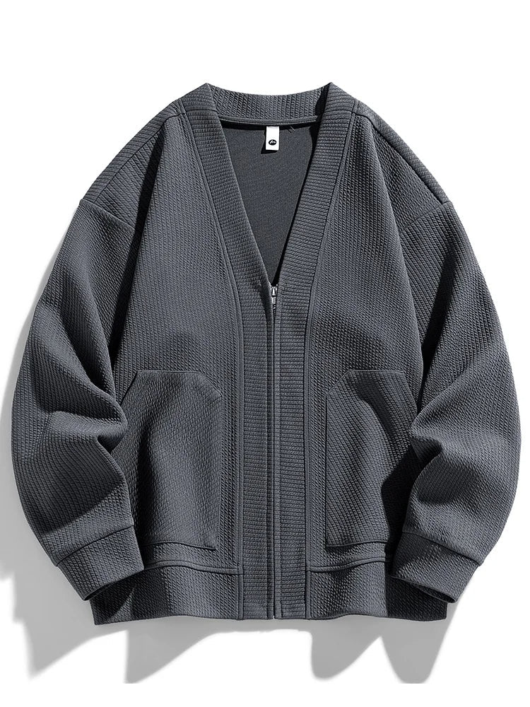 Orion Knit Zip Cardigan - Image 8
