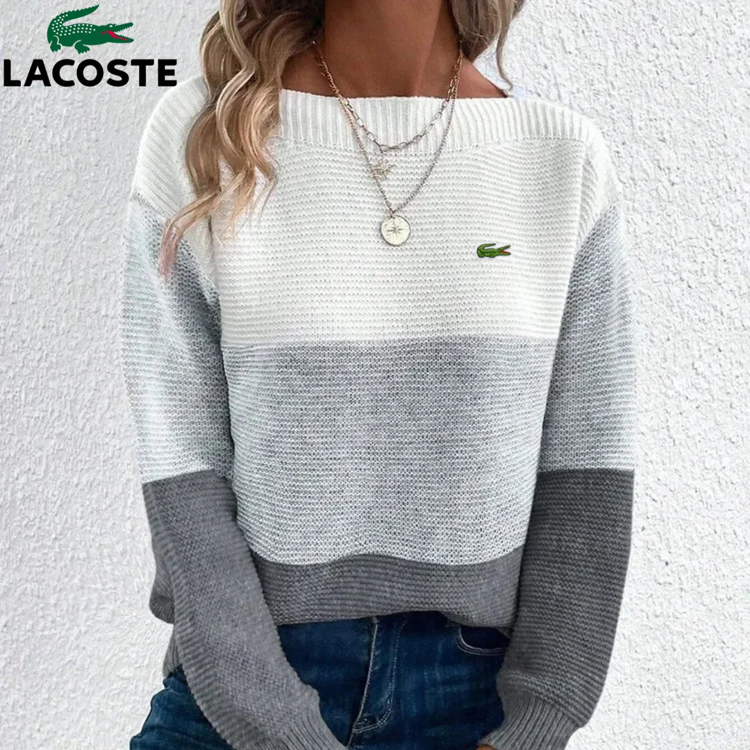 Tricolor Knit Sweater || COLLECTION CLEARANCE - Image 3