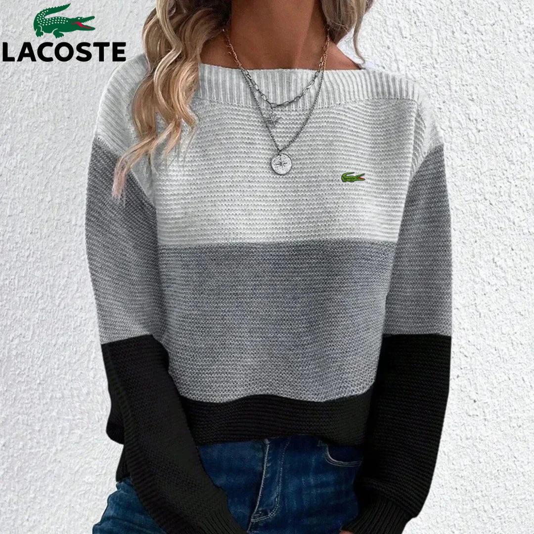 Tricolor Knit Sweater || COLLECTION CLEARANCE - Image 5