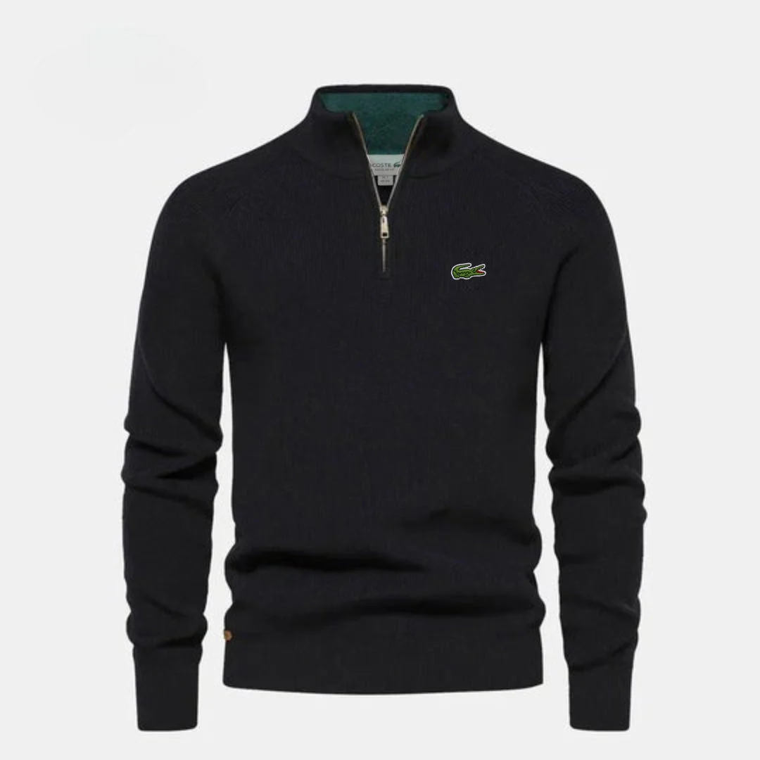 Half-zip sweater