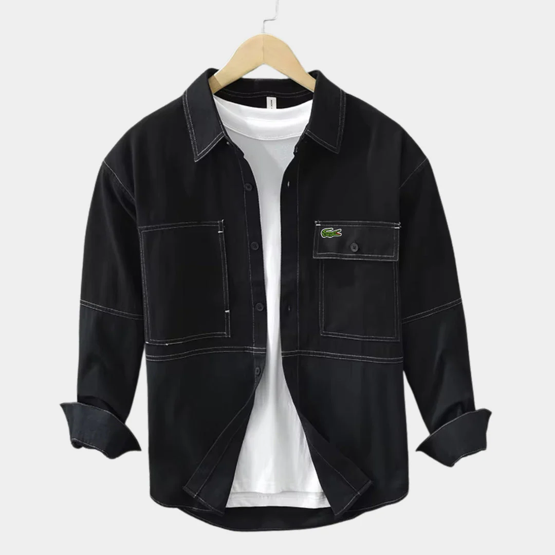 Two-Tone Casual Shirt - CLEARANCE PRICE - Image 3