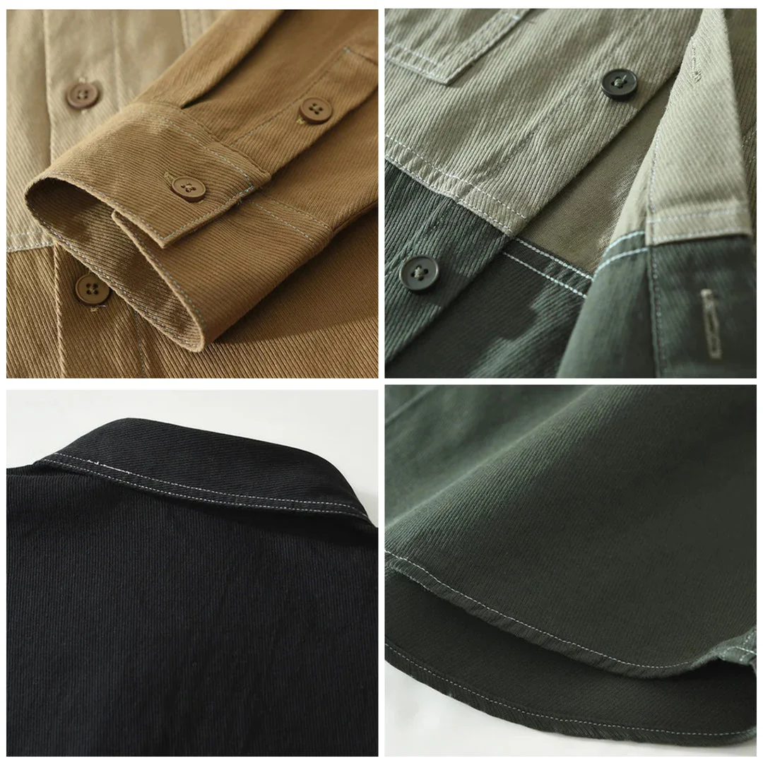 Two-Tone Casual Shirt - CLEARANCE PRICE - Image 5