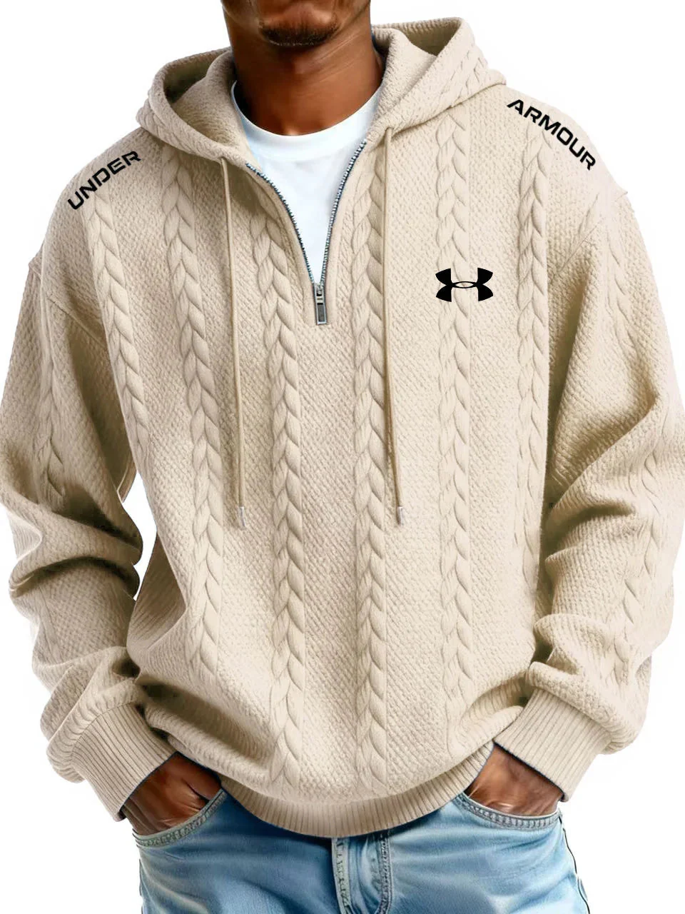 UA Half-Zip Hoodie - Image 3
