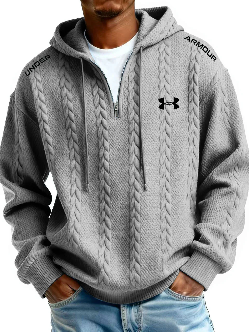 UA Half-Zip Hoodie - Image 4