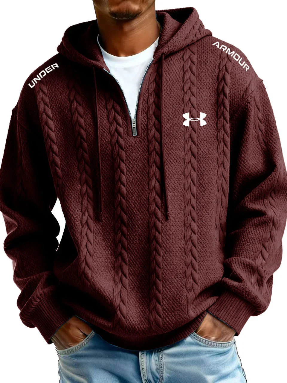 UA Half-Zip Hoodie - Image 8