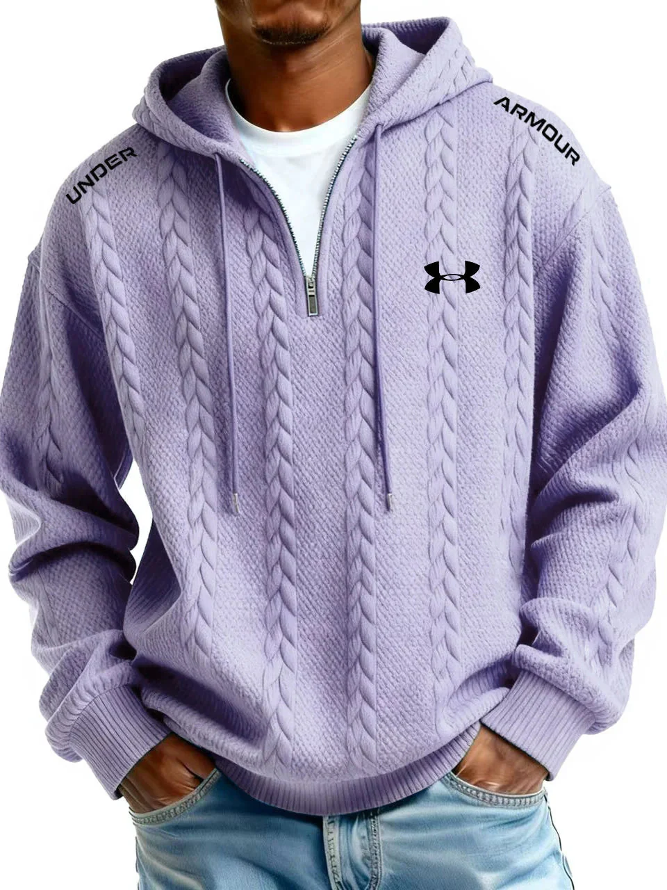 UA Half-Zip Hoodie - Image 9