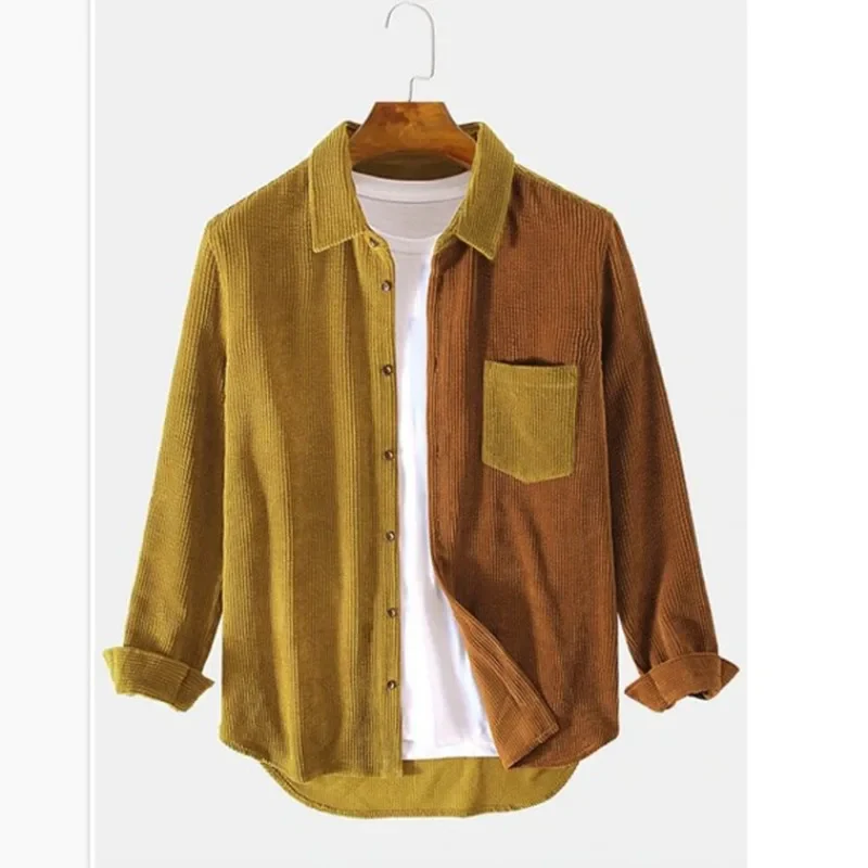 Splice Corduroy Button-Up - Image 4